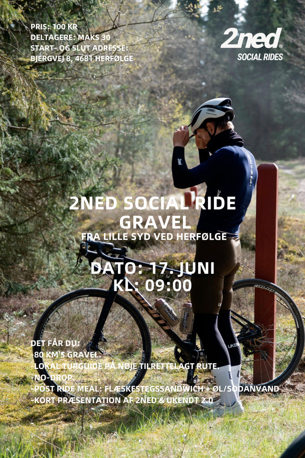 2ned Social Ride - Gravel fra Lille Syd ved Herfølge
